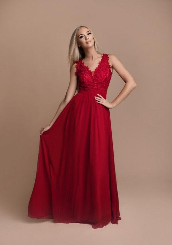 abito_impero_rosso_in_chiffon